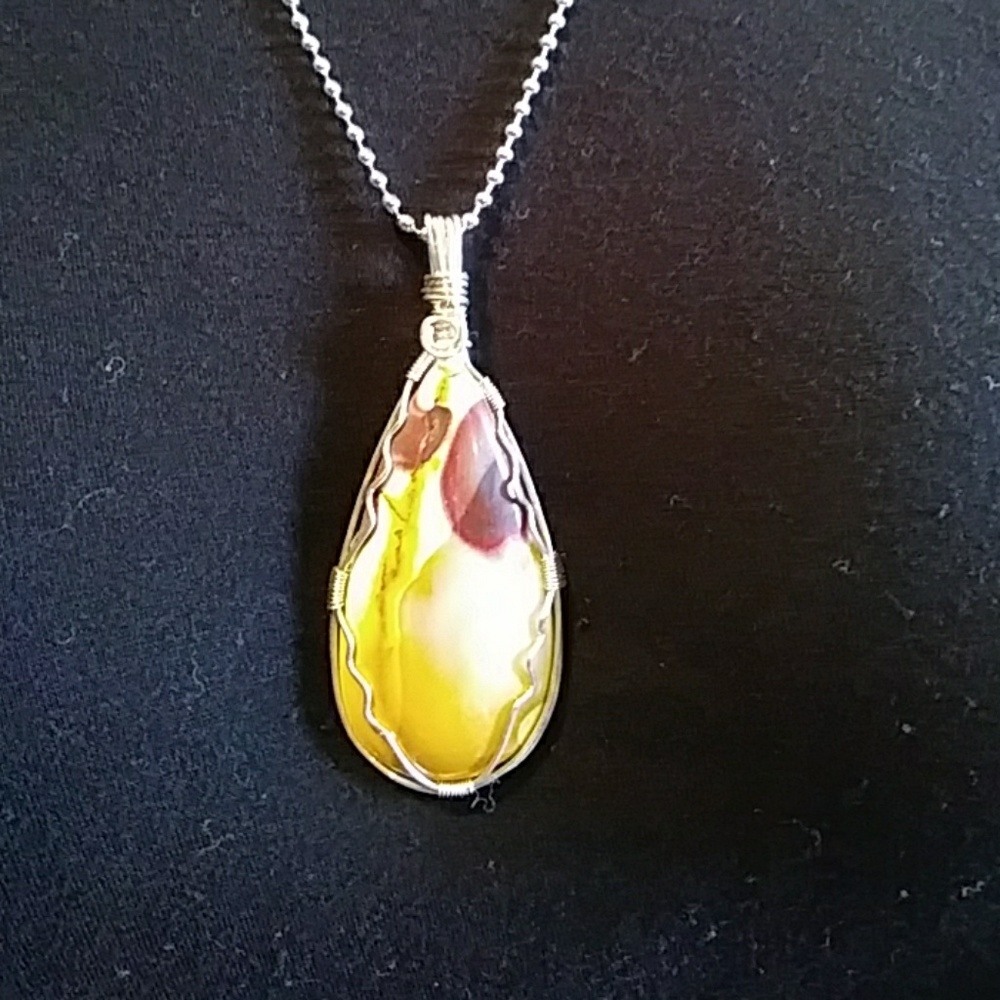 .925 silver hand wrapped cabochouns